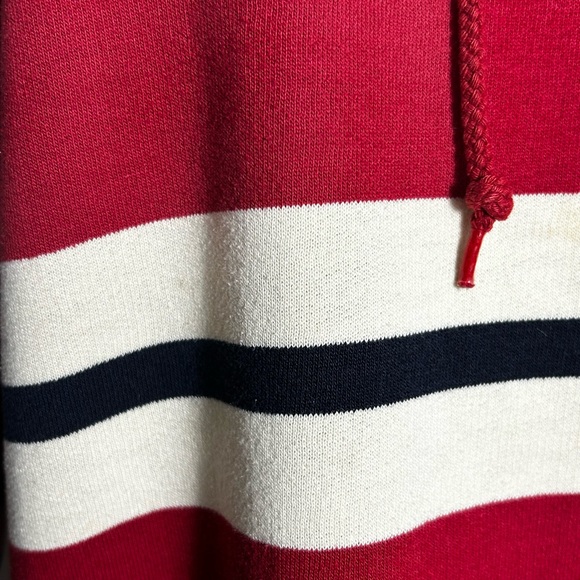 PACER PETITES Vintage Knit Pullover Sweat Shirt with Draw String Collar Size LG - Picture 7 of 7